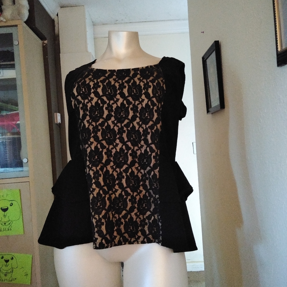 Peplum top